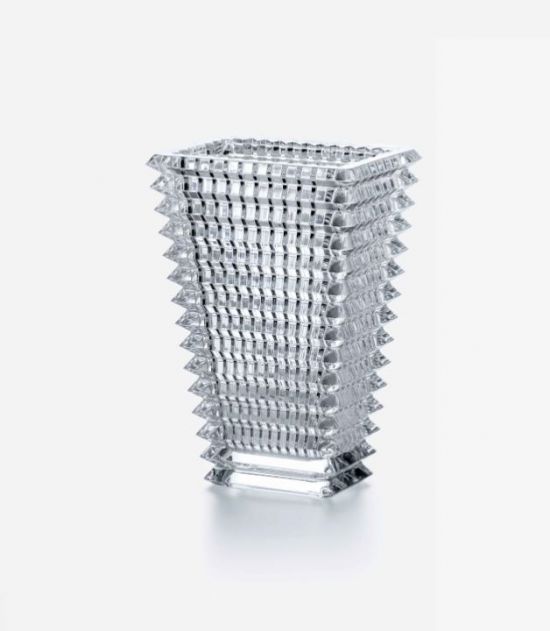 Ваза прямоугольная Eye 20 см., хрусталь, Baccarat, 2612989