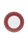 Набор из 2-х обеденных тарелок "Аркадия", красный, фарфор, Baccarat
